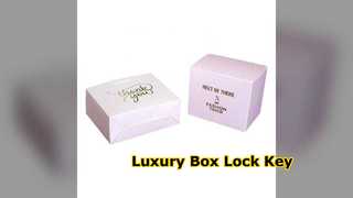 กล่องของขวัญสุดหรูกุญแจล็อคชากาแฟของขวัญความงาม